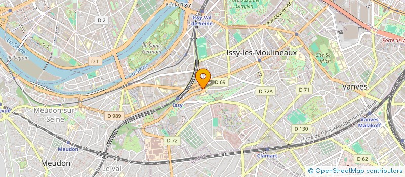 localisation de l'entreprise MONSIEUR CESAR GUEDEZ CHIRINOS à ISSY-LES-MOULINEAUX