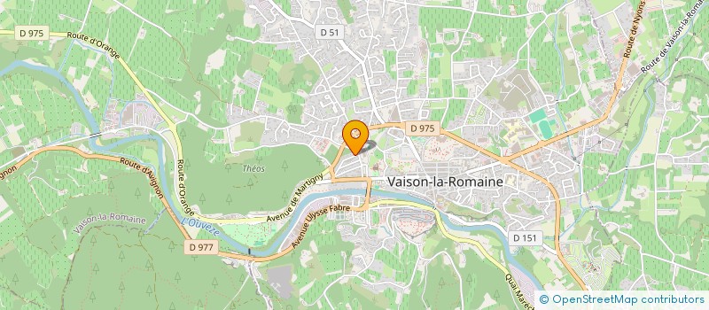 localisation de l'entreprise MONSIEUR CESAR HENAO MONROY à VAISON-LA-ROMAINE