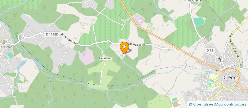 localisation de l'entreprise MONSIEUR CESAR JOSE BRANDAO ALVES  SADIRAC