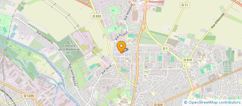 localisation de l'entreprise MONSIEUR CESAR KOUAM MOPOH  AMIENS