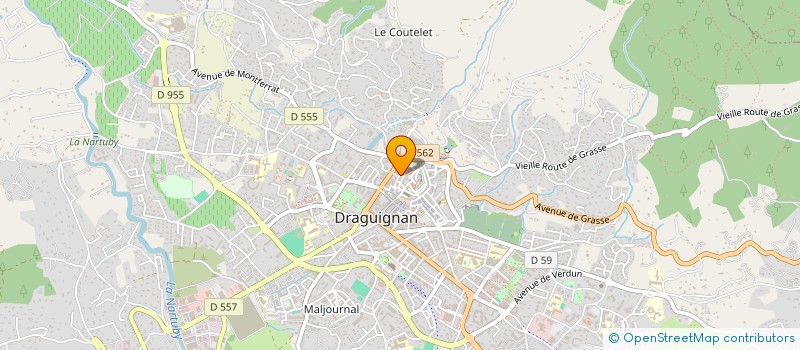 localisation de l'entreprise MONSIEUR CESAR MANUEL à DRAGUIGNAN