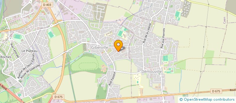 localisation de l'entreprise MONSIEUR CESAR MONTANO MONTERROSA  GIBERVILLE