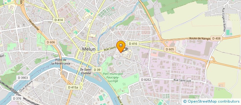 localisation de l'entreprise MONSIEUR CESAR MPASSI BOUANI NTEMBE à MELUN