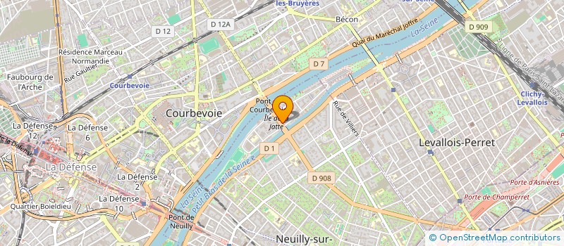 localisation de l'entreprise MONSIEUR CESAR NACASCH  NEUILLY-SUR-SEINE
