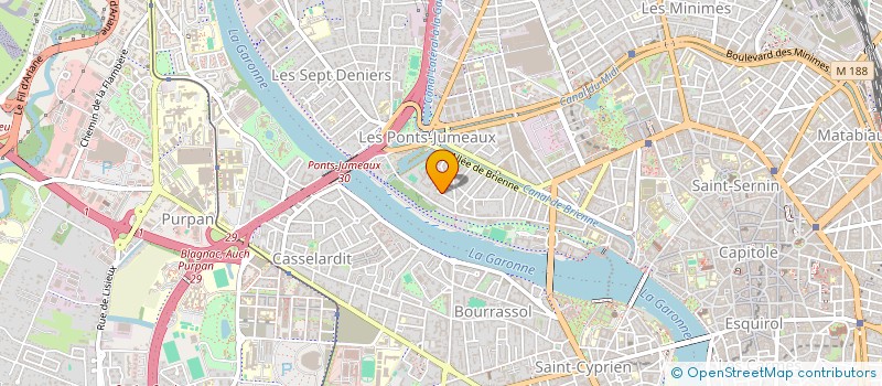 localisation de l'entreprise MONSIEUR CESAR NARDIN à TOULOUSE