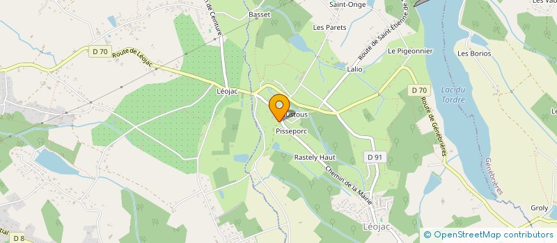 localisation de l'entreprise MONSIEUR CESAR NAVONE  LEOJAC