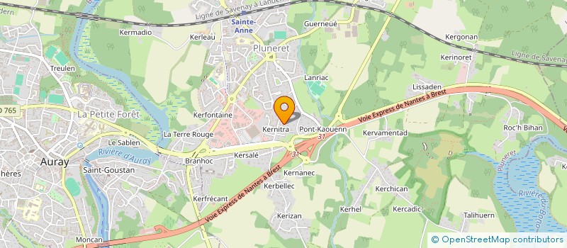 localisation de l'entreprise MONSIEUR CESAR NIKPI  PLUNERET