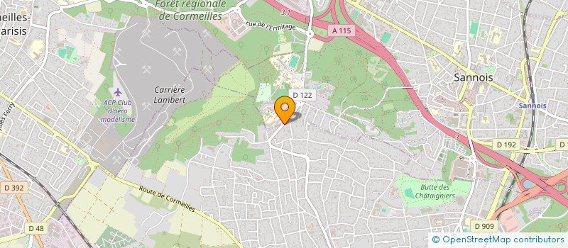 localisation de l'entreprise MONSIEUR CESAR PALLICI à ARGENTEUIL