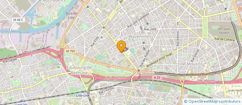 localisation de l'entreprise MONSIEUR CESAR PAYRAT à LILLE