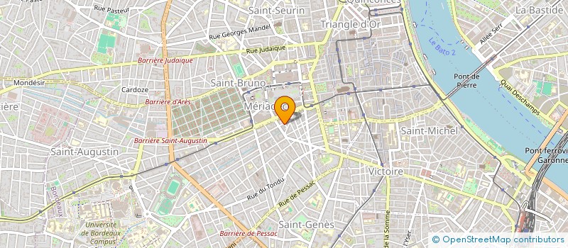 localisation de l'entreprise MONSIEUR CESAR PIAZZA  BORDEAUX