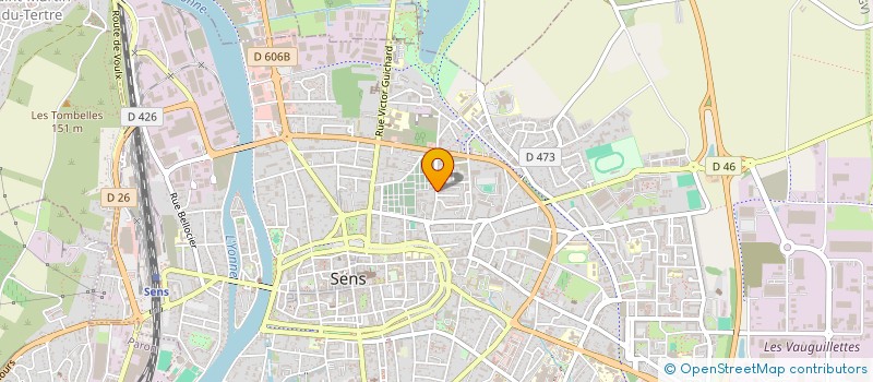 localisation de l'entreprise MONSIEUR CESAR POTEL à SENS