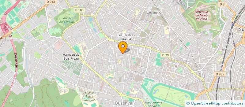 localisation de l'entreprise MONSIEUR CESAR QUATRAVAUX à RUEIL-MALMAISON