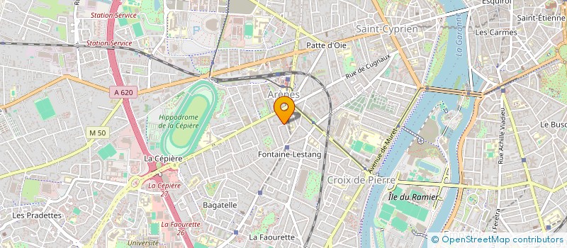 localisation de l'entreprise MONSIEUR CESAR QUERUBIM DE CASTRO  TOULOUSE