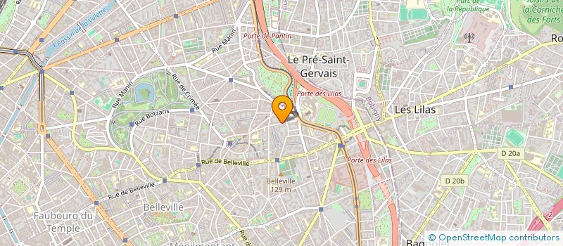 localisation de l'entreprise MONSIEUR CESAR RESTREPO  PARIS