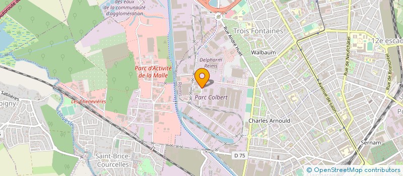 localisation de l'entreprise MONSIEUR CESAR RODRIGUES à REIMS