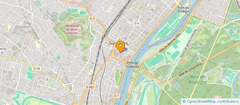 localisation de l'entreprise MONSIEUR CESAR ROMIEUX à SURESNES
