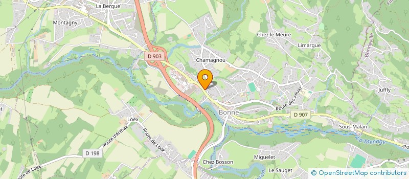 localisation de l'entreprise MONSIEUR CESAR SANSONE  BONNE