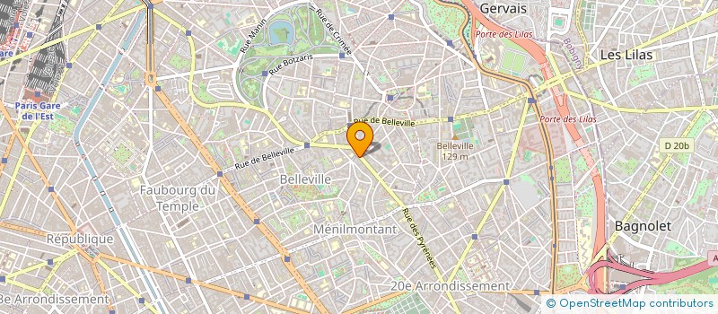 localisation de l'entreprise MONSIEUR CESAR SEBASTIEN  PARIS