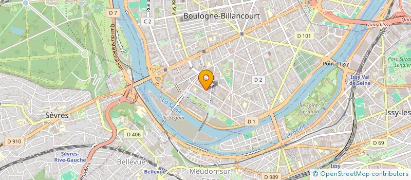 localisation de l'entreprise MONSIEUR CESAR SIMONETTA à BOULOGNE-BILLANCOURT