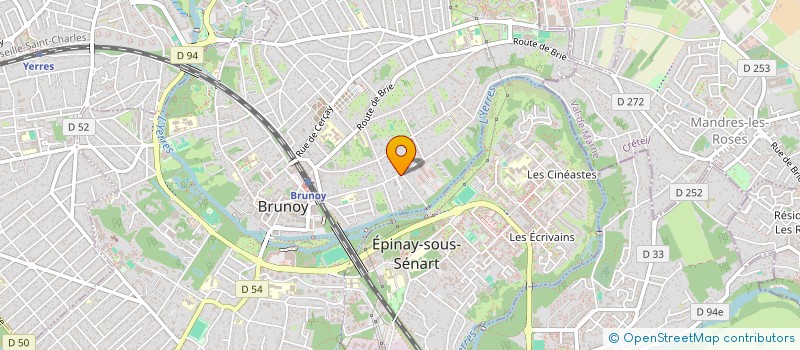 localisation de l'entreprise MONSIEUR CESAR SOARES BATISTA JUNIOR  BRUNOY