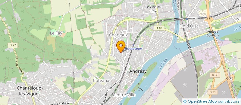 localisation de l'entreprise MONSIEUR CESAR VASQUEZ-URZUA  ANDRESY