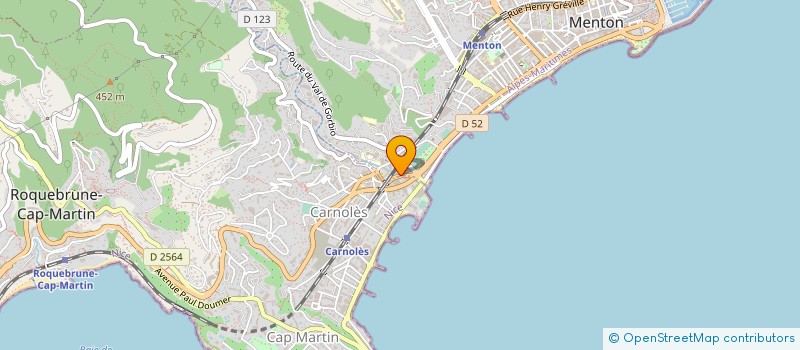localisation de l'entreprise MONSIEUR CESARE RIGONI à MENTON