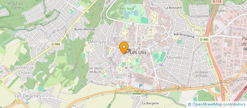 localisation de l'entreprise MONSIEUR CESARIEN KOUBEMBA à LES ULIS
