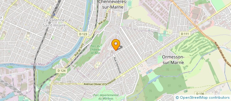 localisation de l'entreprise MONSIEUR CESARIO NOGUEIRA DA CRUZ  ORMESSON-SUR-MARNE