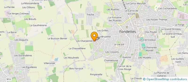 localisation de l'entreprise MONSIEUR CETI CHRIST MAGLOIRE TATY TA LIANE  FONDETTES