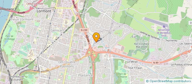 localisation de l'entreprise MONSIEUR CETIN GULER  ARTIGUES-PRES-BORDEAUX