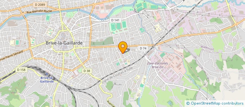 localisation de l'entreprise MONSIEUR CETIN KARABULUT  BRIVE-LA-GAILLARDE