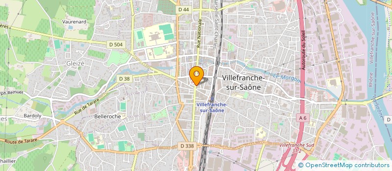 localisation de l'entreprise MONSIEUR CETIN KIRAY à VILLEFRANCHE-SUR-SAONE