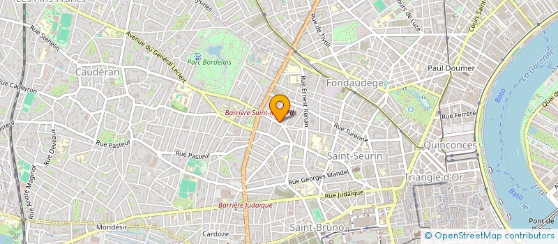 localisation de l'entreprise MONSIEUR CETIN OZBEY  BORDEAUX