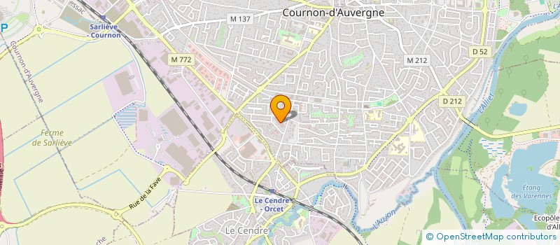 localisation de l'entreprise MONSIEUR CETIN YASAR  COURNON-D'AUVERGNE