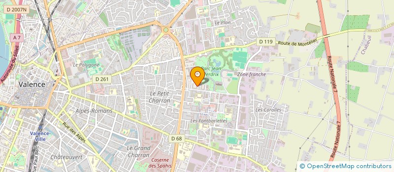 localisation de l'entreprise MONSIEUR CEVAT KARAASLAN à VALENCE
