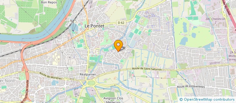 localisation de l'entreprise MONSIEUR CEVAT TOSUN  LE PONTET