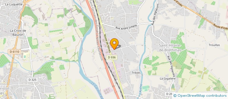 localisation de l'entreprise MONSIEUR CEVDET ARSLAN à SAINT-HILAIRE-DE-BRETHMAS