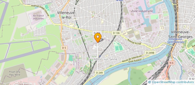 localisation de l'entreprise MONSIEUR CEVDET KARATAS à VILLENEUVE-LE-ROI