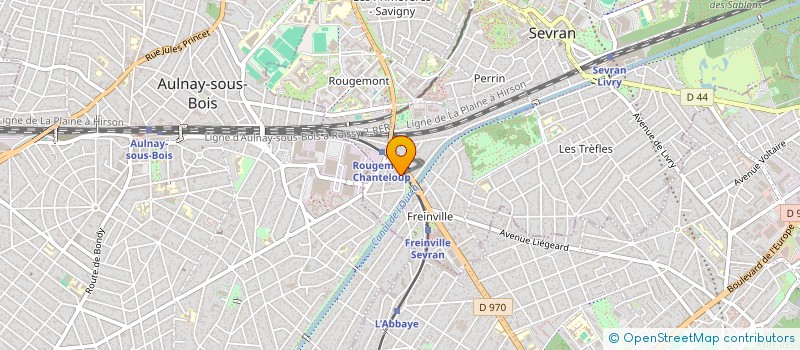 localisation de l'entreprise MONSIEUR CEVIT YESILDAG à SEVRAN