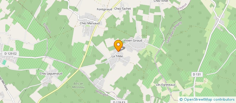 localisation de l'entreprise MONSIEUR CEVRIK DUSSAUD  ECOYEUX