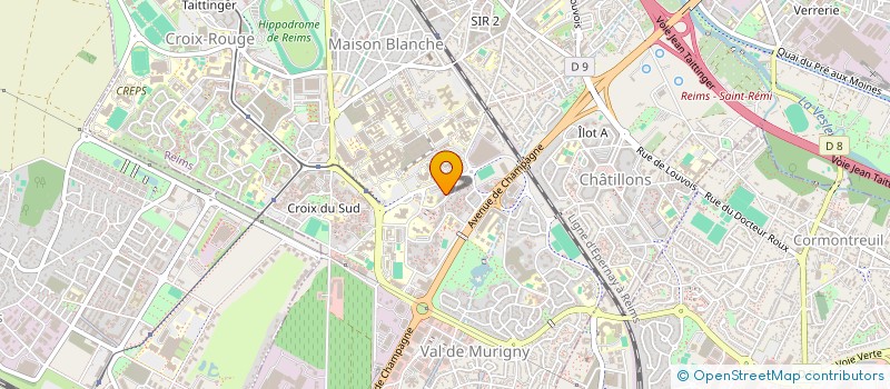 localisation de l'entreprise MONSIEUR CEYLAN YILMAZ  REIMS