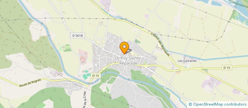 localisation de l'entreprise MONSIEUR CEZAR RADU  LE PUY-SAINTE-REPARADE