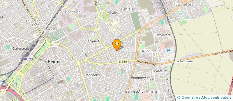 localisation de l'entreprise MONSIEUR CEZARY SWITALSKI  REIMS