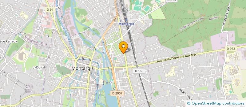 localisation de l'entreprise MONSIEUR CFASP CFASP  MONTARGIS