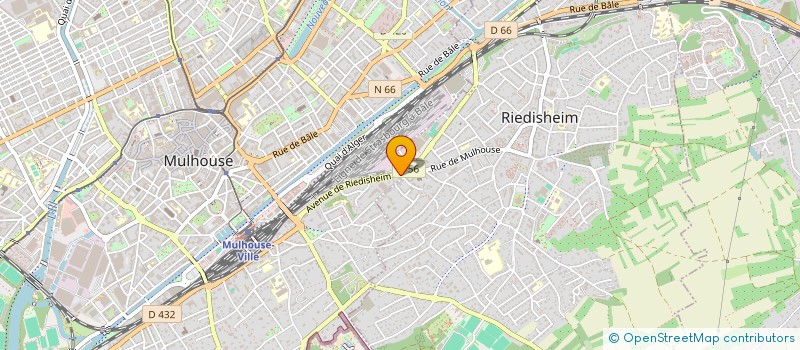 localisation de l'entreprise MONSIEUR CHAABANE GARBAYA  MULHOUSE