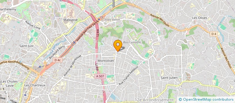 localisation de l'entreprise MONSIEUR CHAABANE HAMOUDA à MARSEILLE