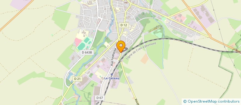 localisation de l'entreprise MONSIEUR CHAABANE ZOUAOUI à LE CATEAU-CAMBRESIS