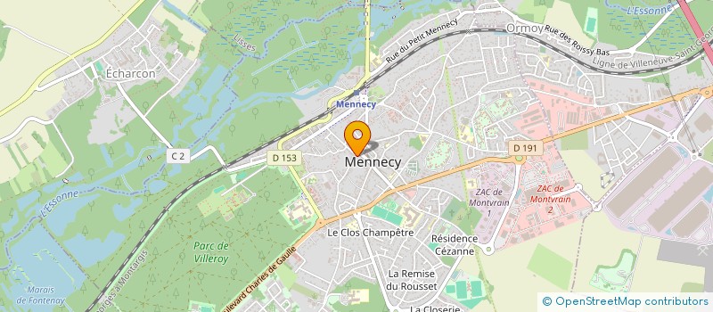 localisation de l'entreprise MONSIEUR CHAAHIN GOOLJANEE à MENNECY