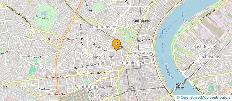 localisation de l'entreprise MONSIEUR CHABANE BELHOUARI  BORDEAUX