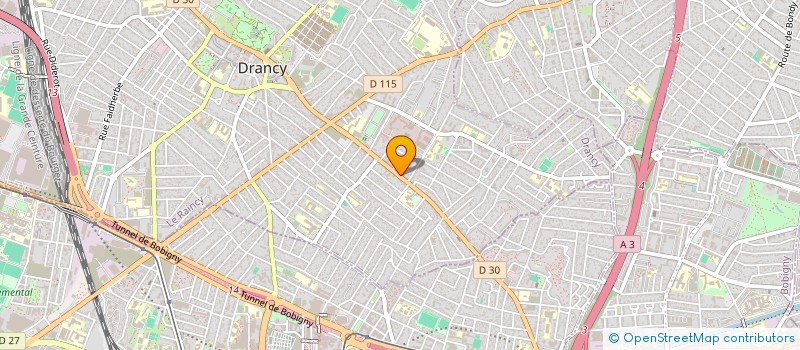 localisation de l'entreprise MONSIEUR CHABANE BELKHIS à DRANCY